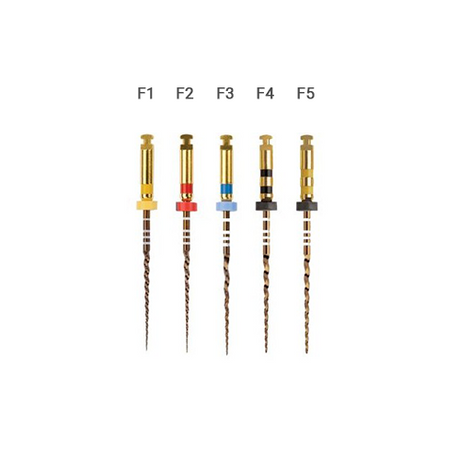 Pack de 6 limes ProTaper Gold de Dentsply Sirona - oofti.fr
