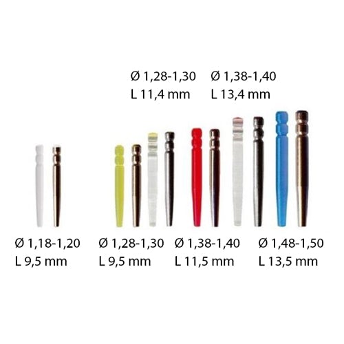 Coffret Premium - Tenons et clavettes cylindro-coniques - DENTOCLIC ITENA - oofti.fr