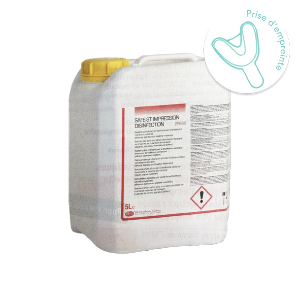 SAFE-ST IMPRESSION désinfection des matériaux empreinte - DEHP
