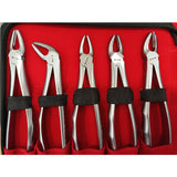 Set de 10 daviers et pochette